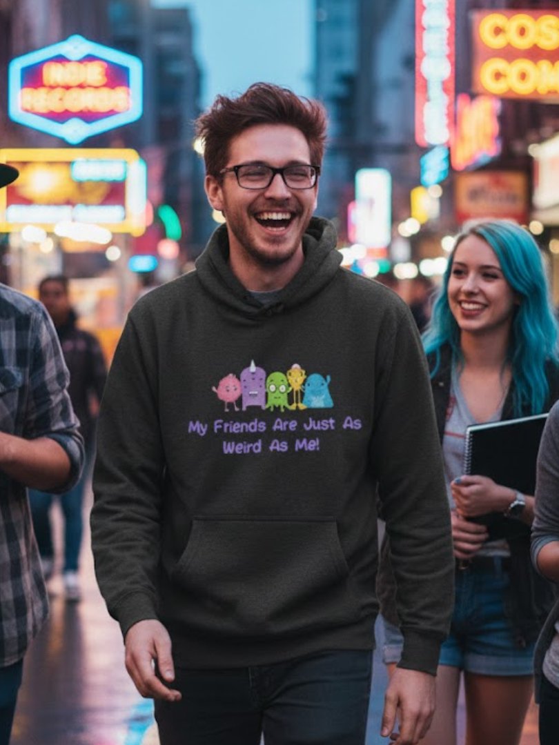 Weird Monsters Hoodie product image (1)