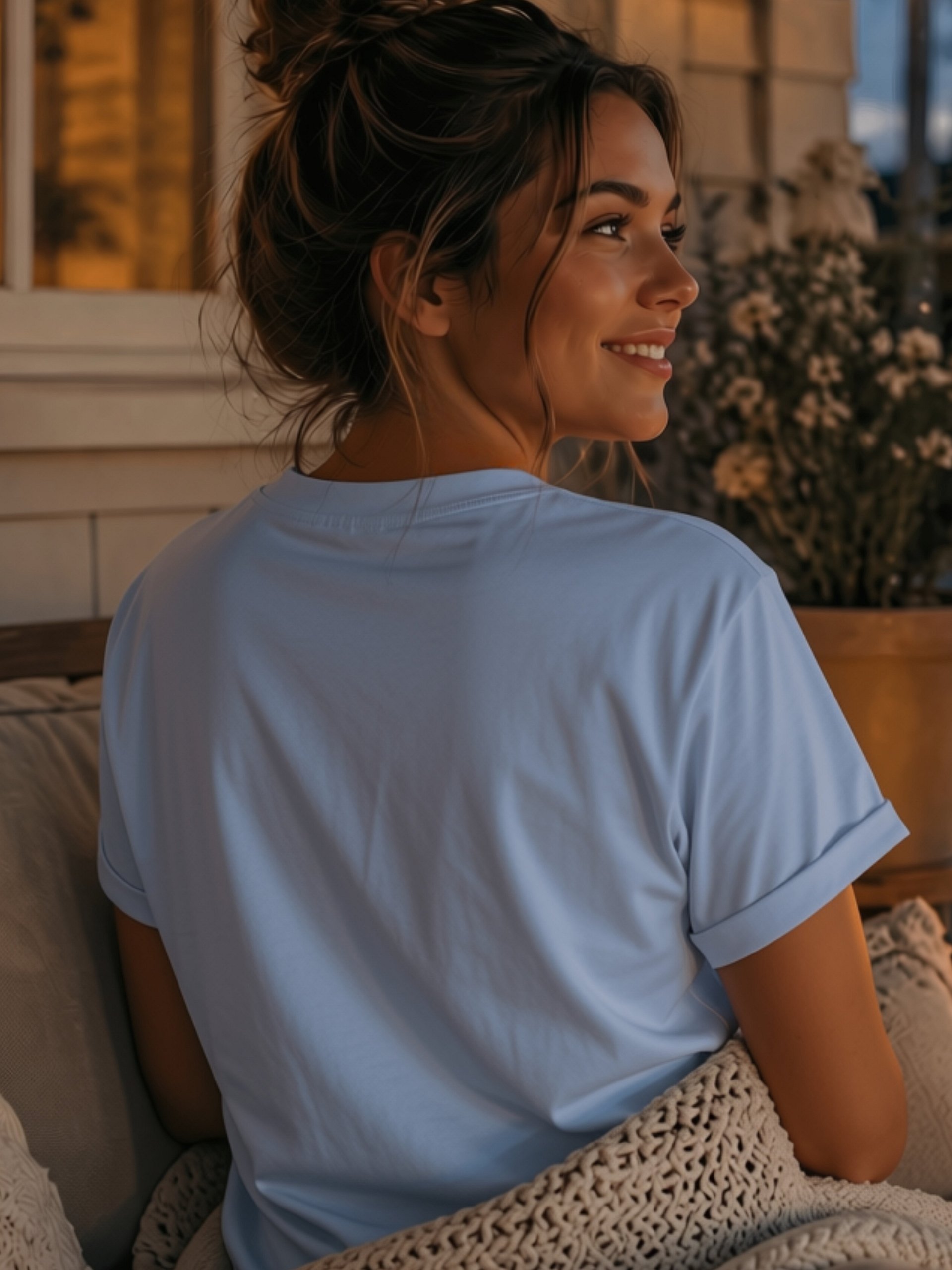 Graceful Angels Calligraphy T-shirt product image (2)