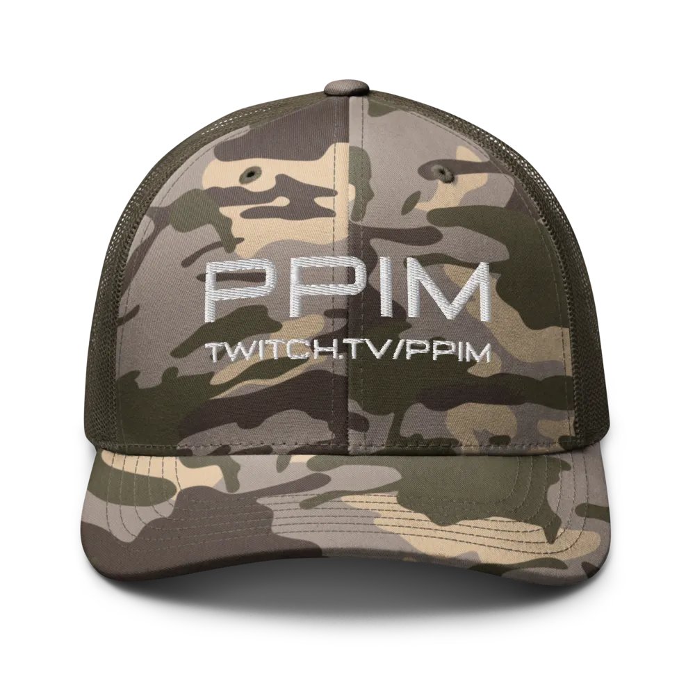 ppim Otto Cap Camouflage Trucker Hat product image (1)