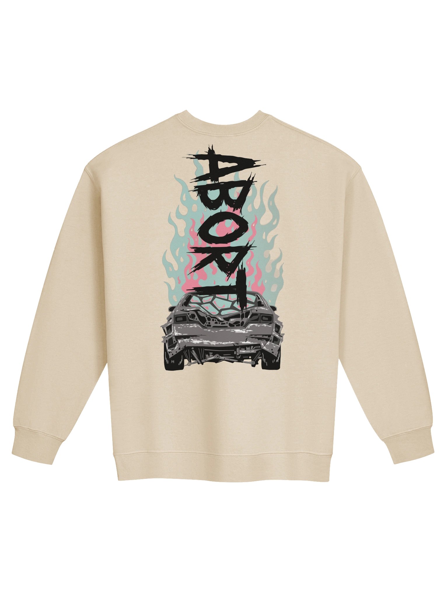 ABORT | DTG Crewneck Sweatshirt | Indie Streetwear product image (3)
