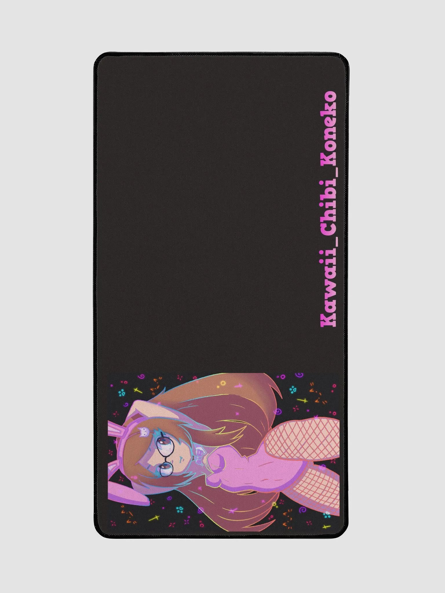 Trippy Koneko Desk Mat (Left Side) product image (2)