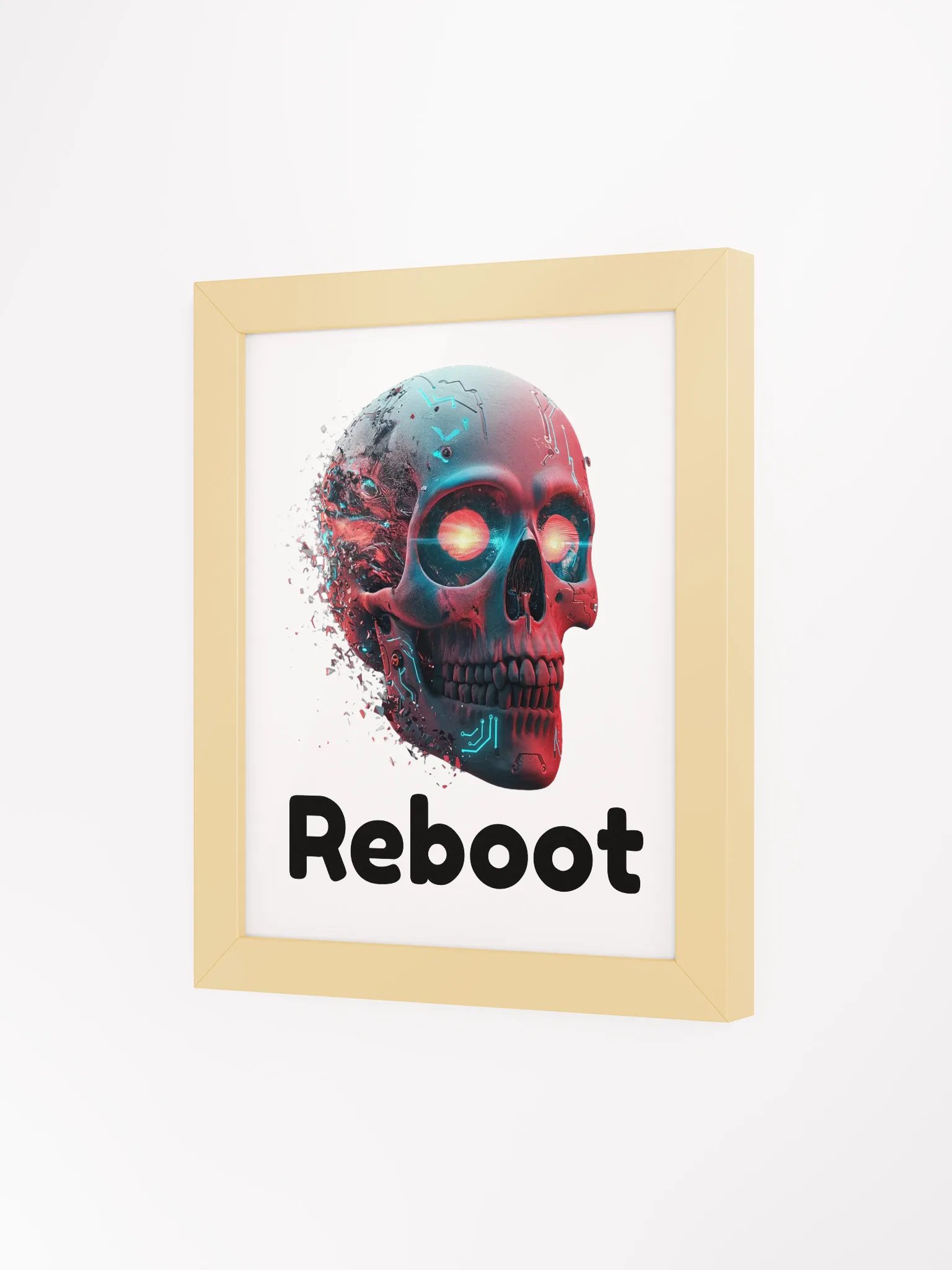 Reboot Skull Glow Poster product image (33)