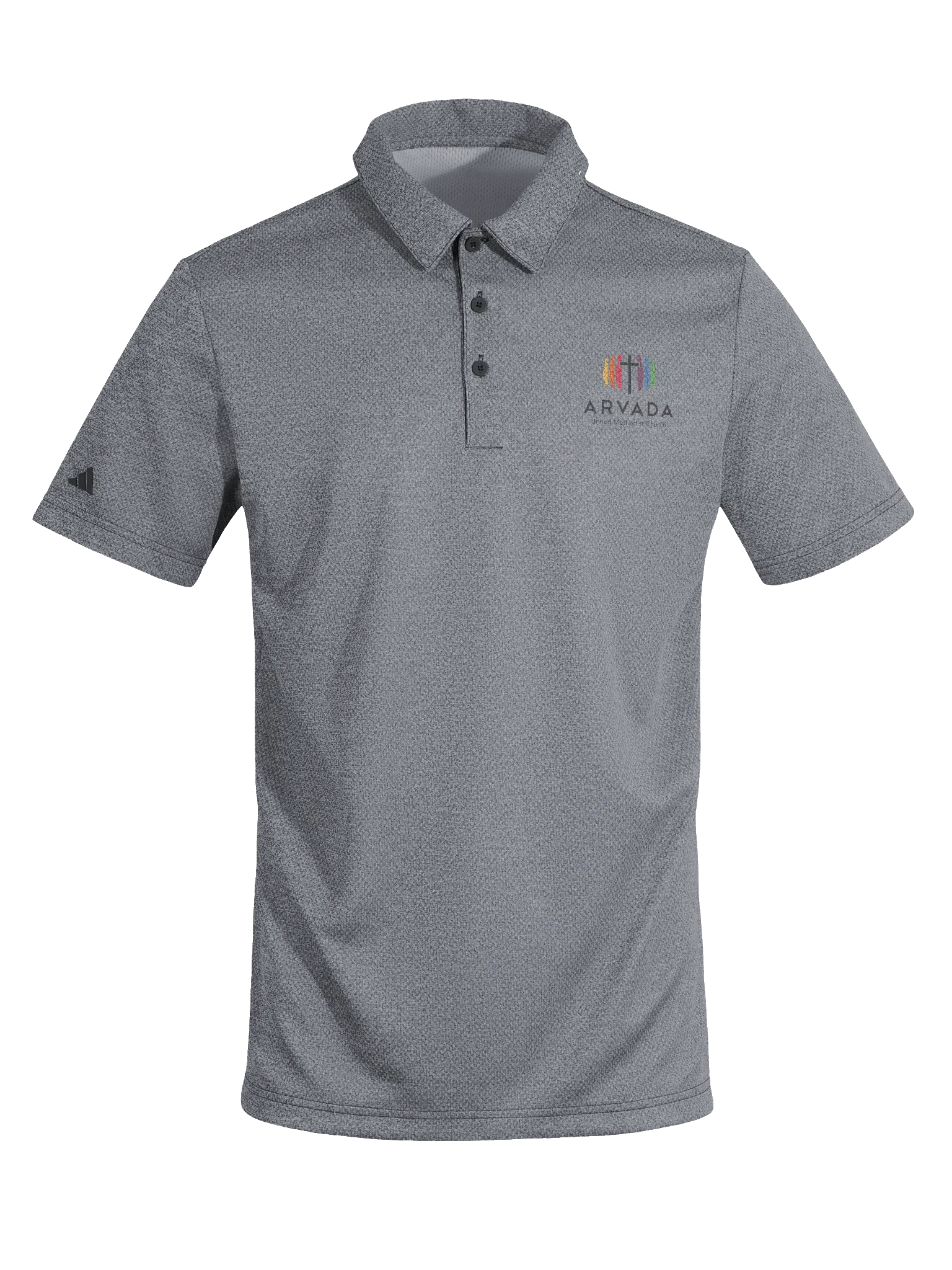 AUMC Logo Space-Dyed Polo Shirt (Adidas) product image (9)