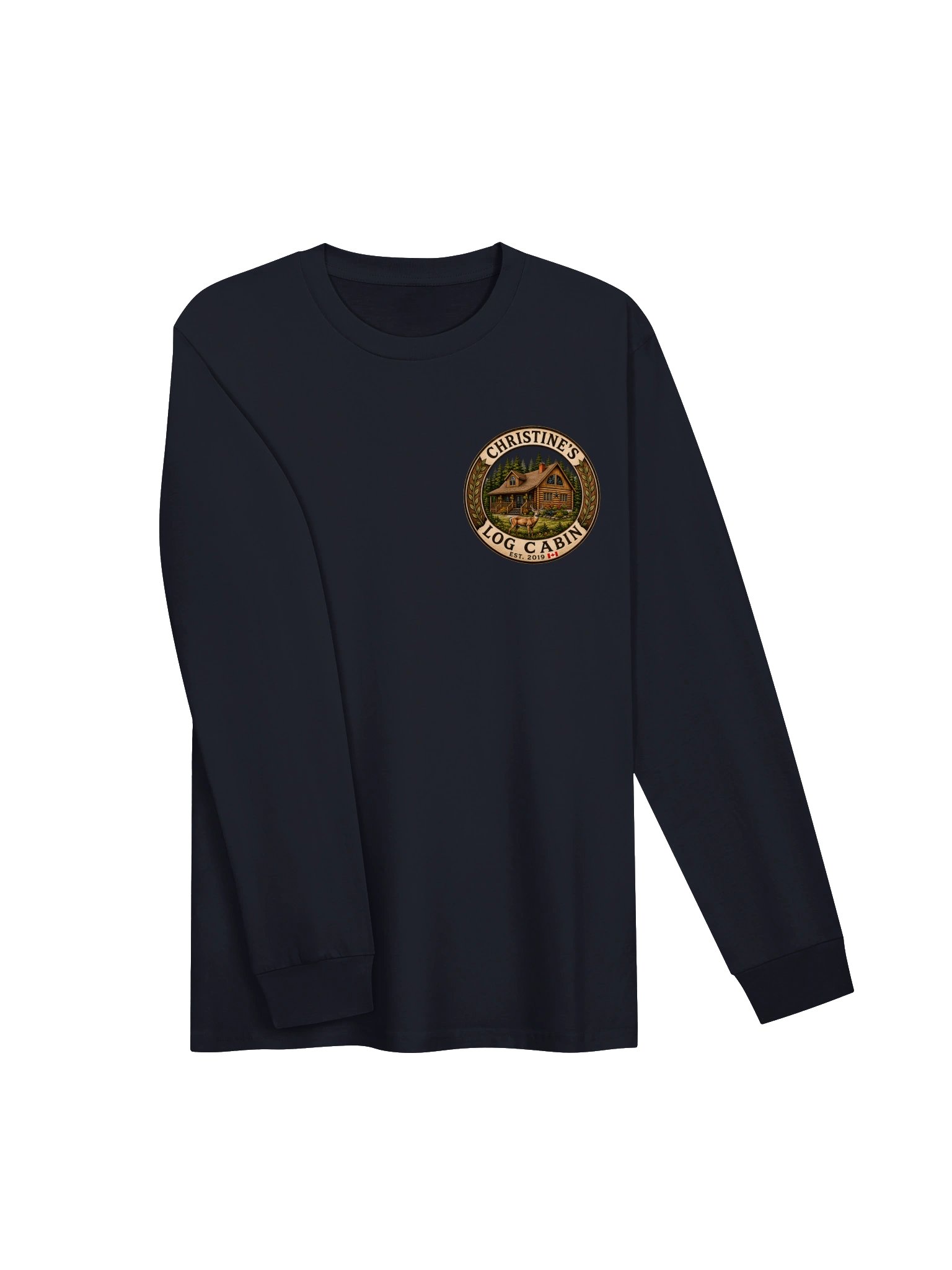 Christine’s Log Cabin Weekend Long Tee product image (35)