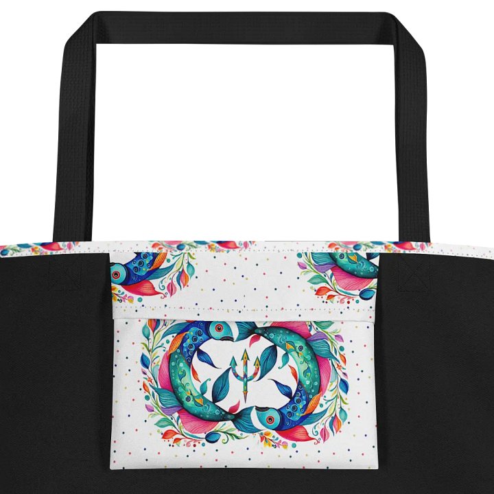 Pisces, Neptune & Pisces, White Tote product image (2)