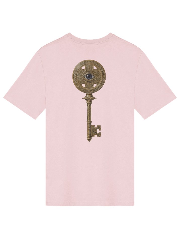 The Gatekeeper’s Key – Cotton Pink Equilibrium Edition (Front & Back Print) product image (2)