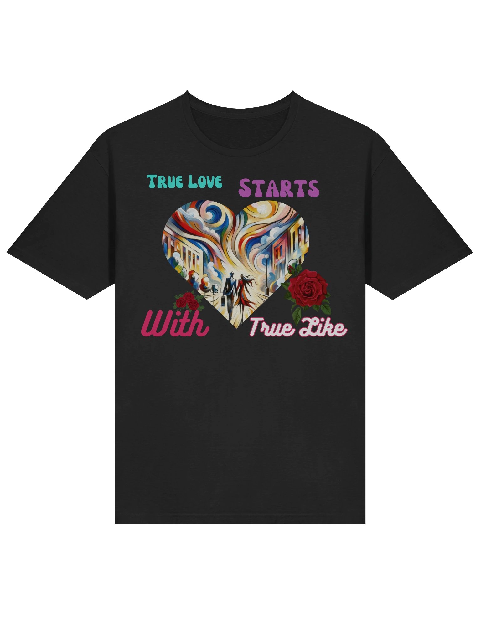 True Like Street Love T-Shirt product image (3)