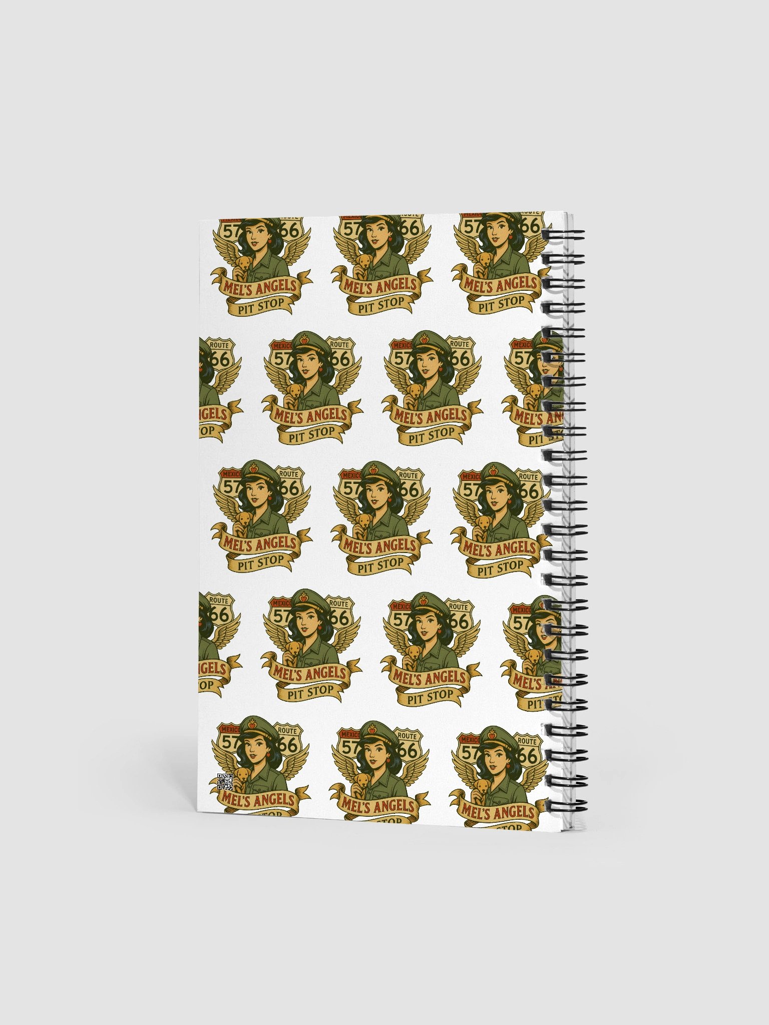 Day of the Dead Dog Notebook – Mel’s Angels Sugar Skull Chihuahua Journal (140 Pages) product image (2)