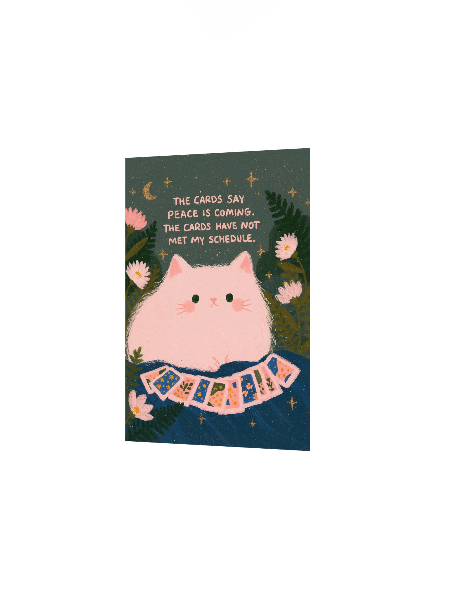Peace Is Coming Cat Tarot Poster product image (14)