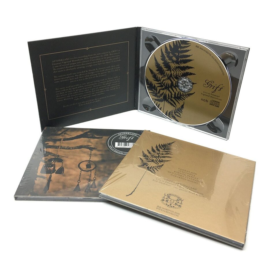 GRIFT – Aftonklang (Live at Emanuel Vigeland Mausoleum), CD product image (1)