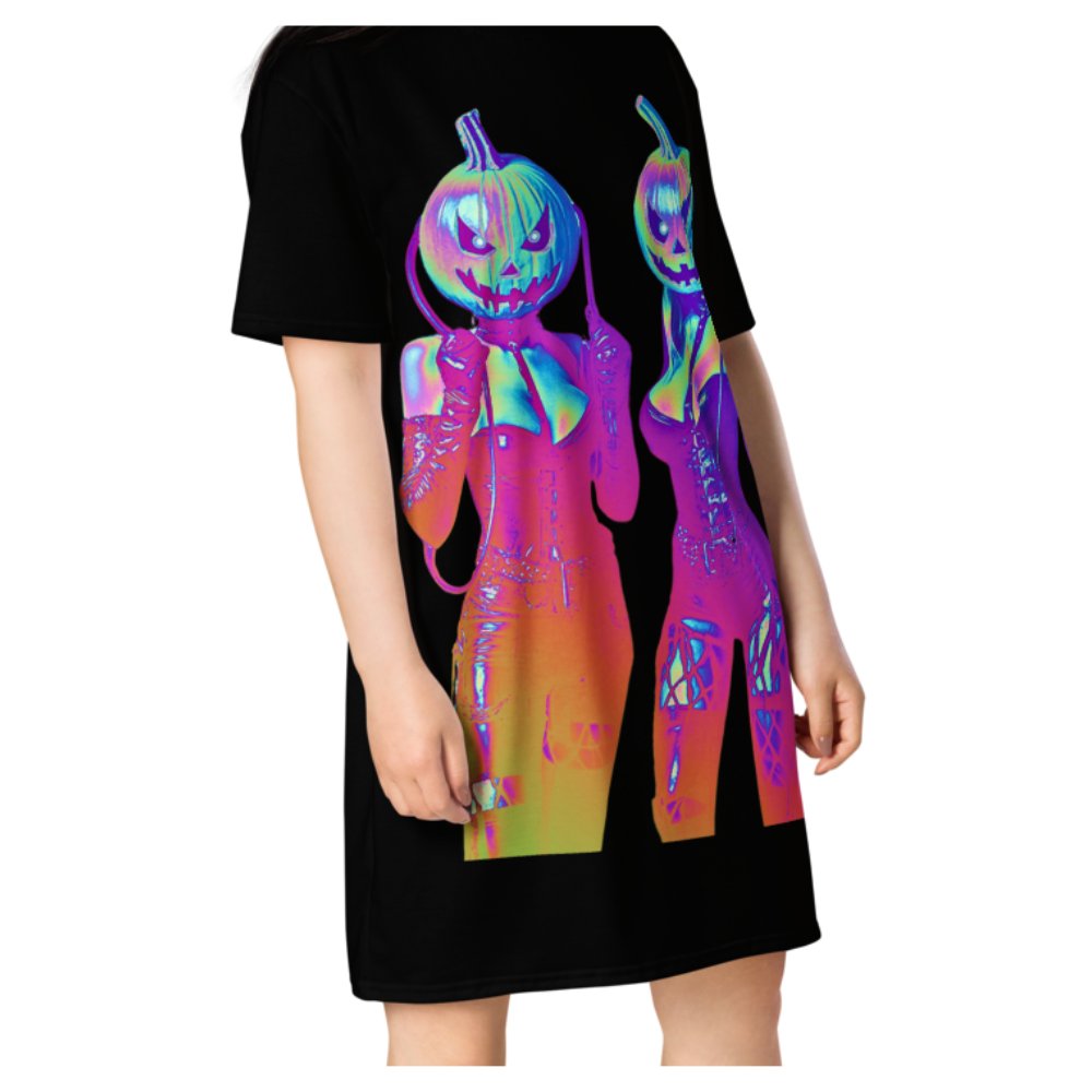 Men's Rainbow Freaky T-Shirt Dress product image (4)