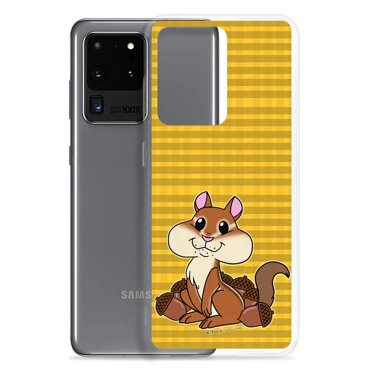 "Cheeky Chipmunk" - Clear Phone Case for Samsung® product image (2)