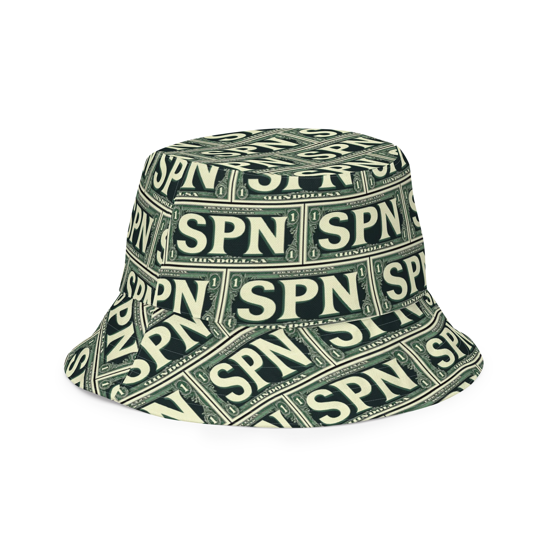 Vintage Currency Reversible Bucket Hat product image (5)