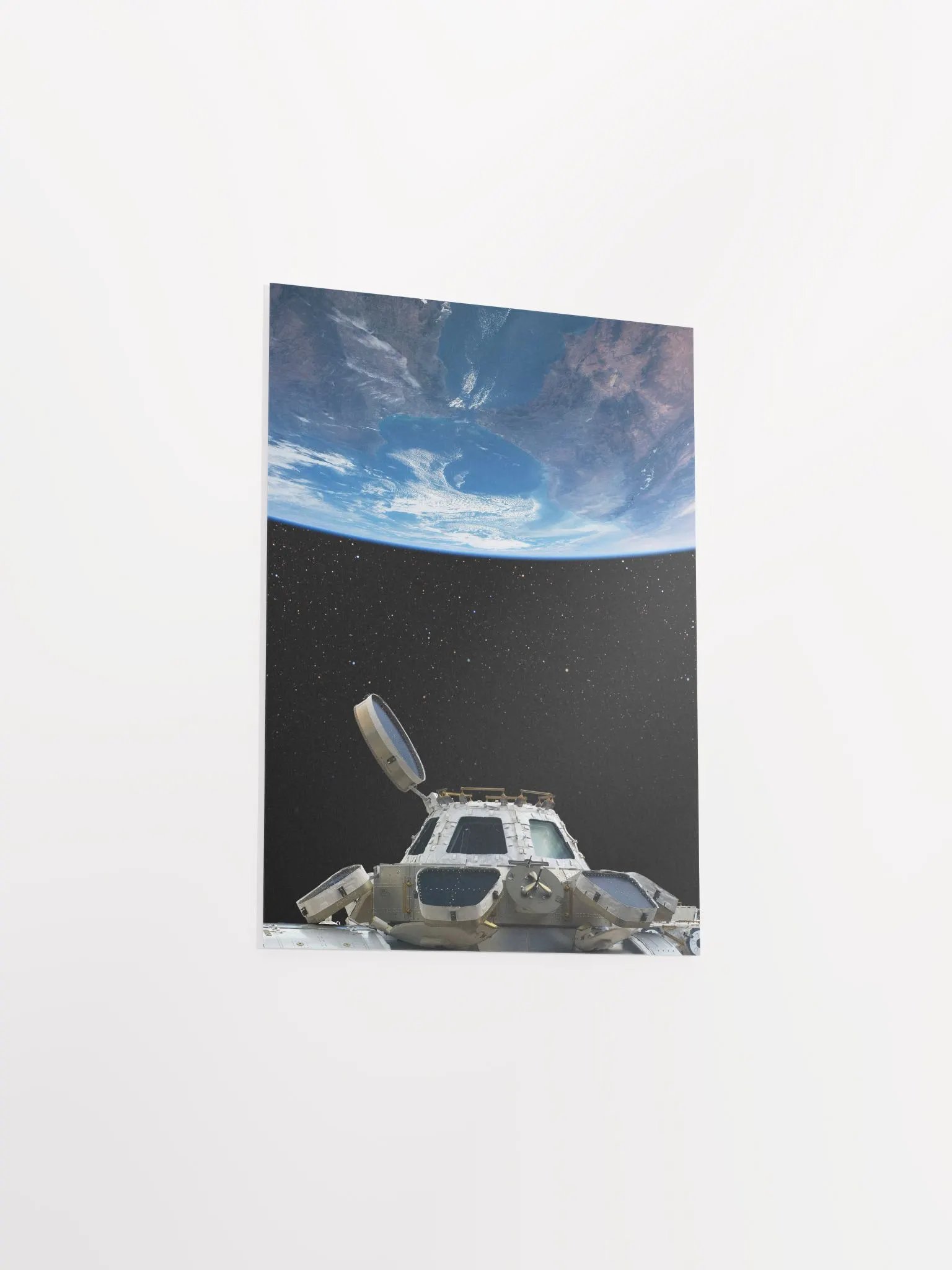 Earth and ISS (Up and down) — space poster, science poster, space photo, nasa poster product image (8)