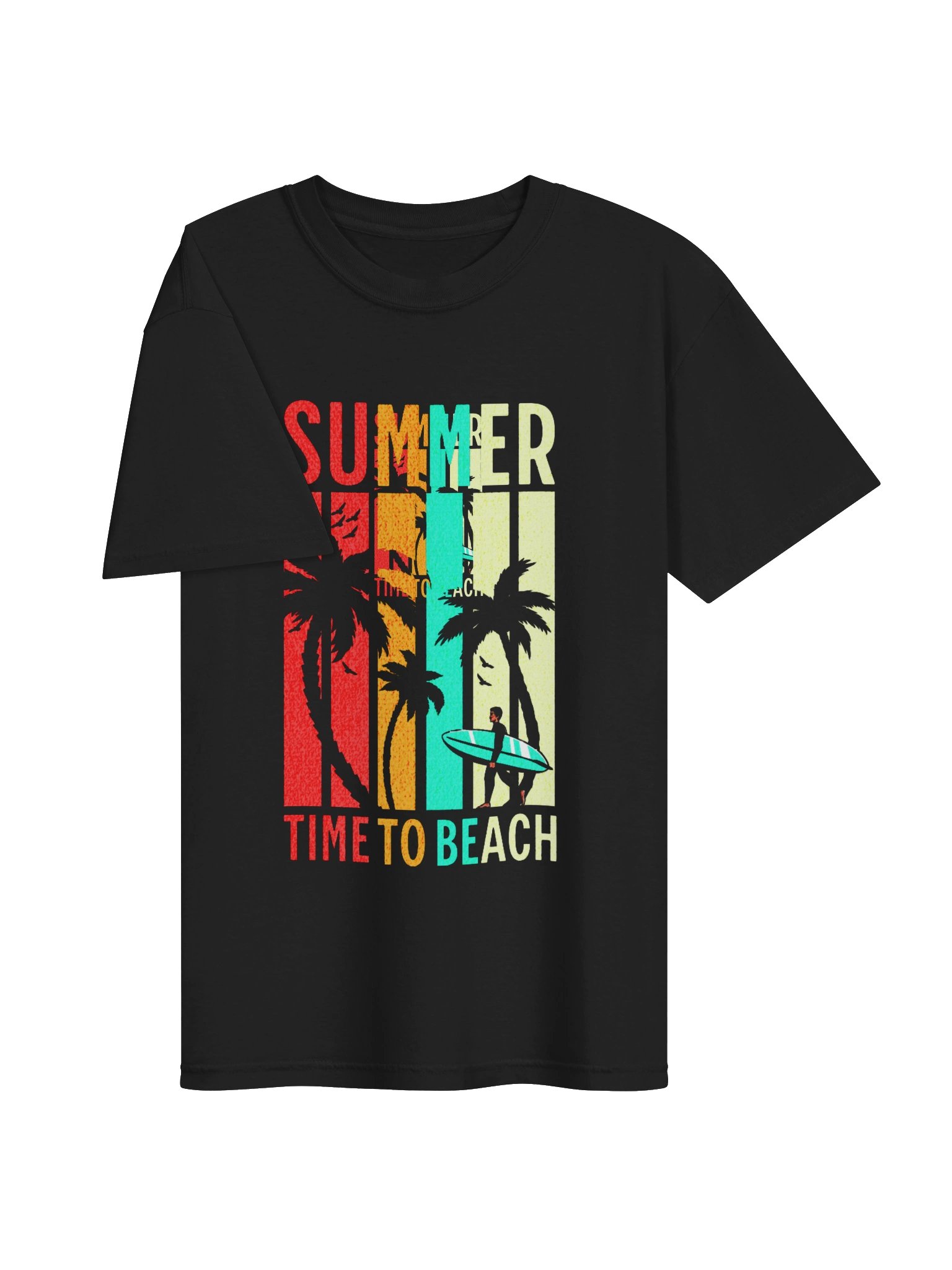 Summer Time to Beach Graphic Tee product image (3)