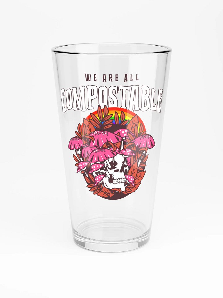 Future Compost pint glass product image (2)
