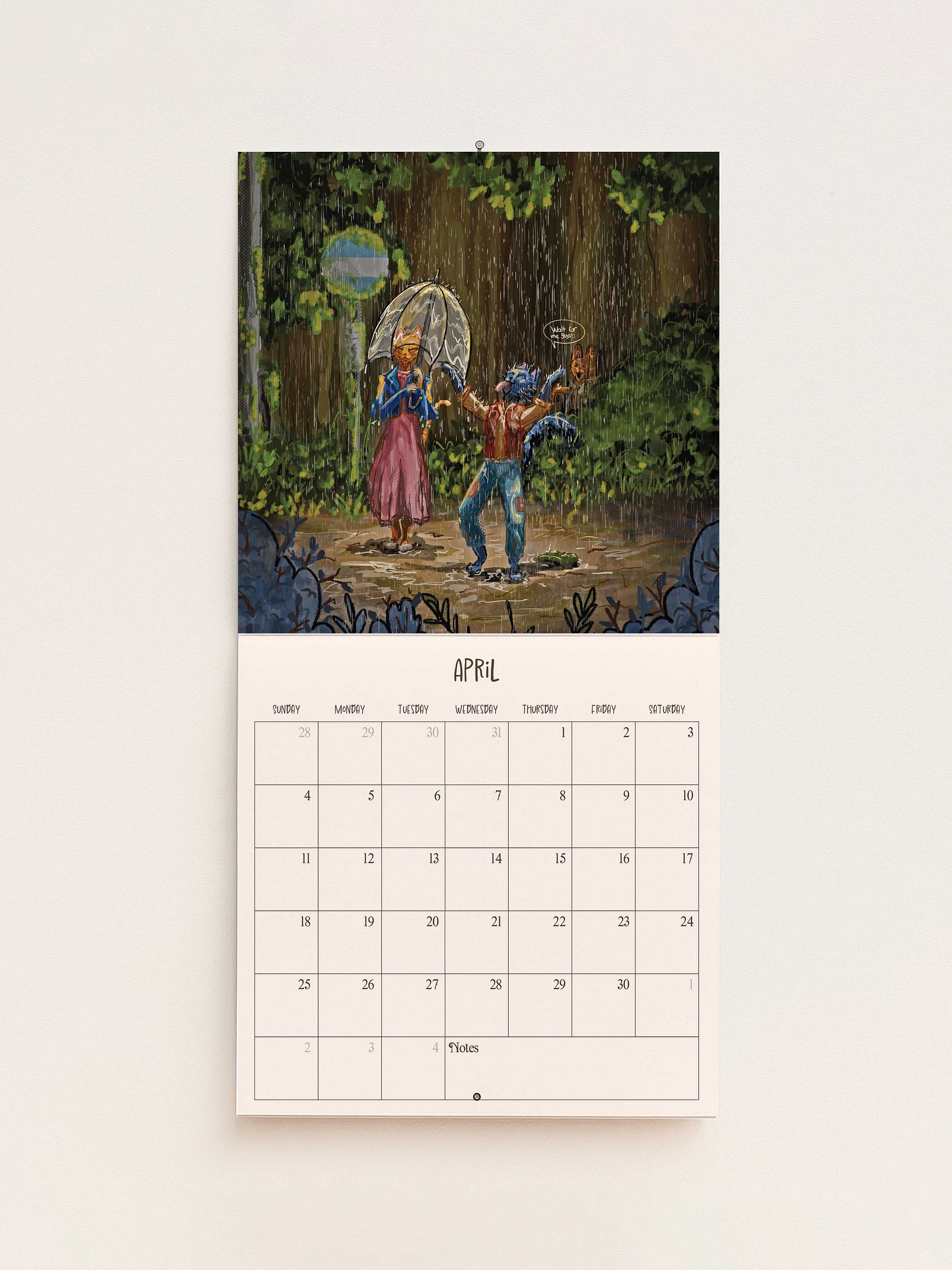 Preorder Whisker Wanderers 2027 Calendar product image (5)