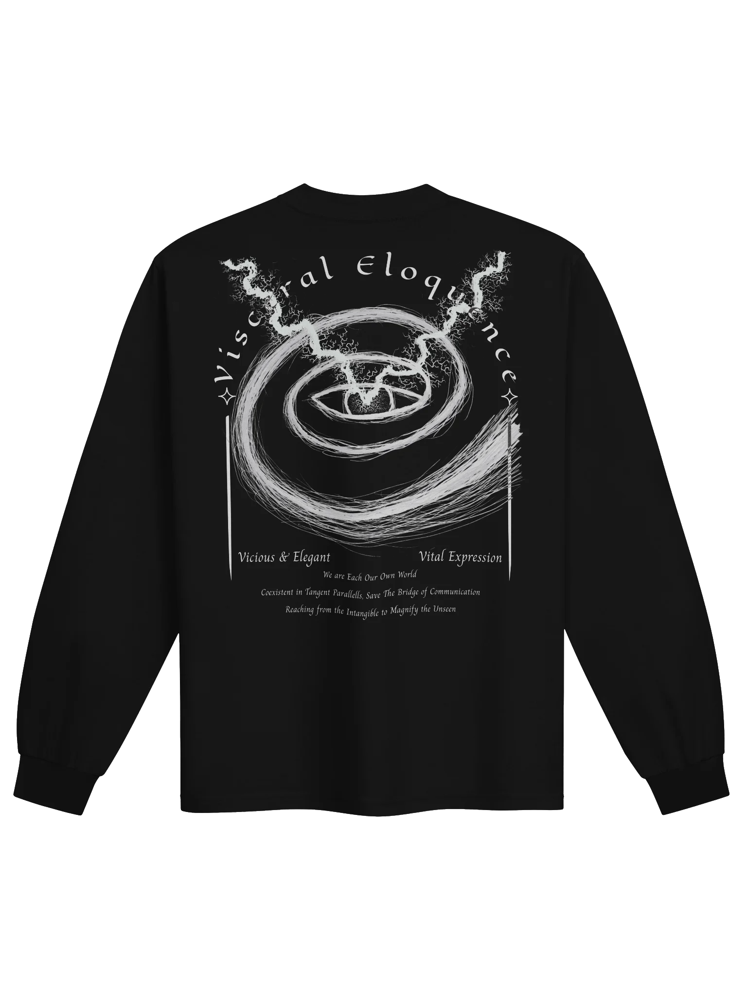 VISCERAL ELOQUENCE [core] //longsleeve-shirt product image (1)