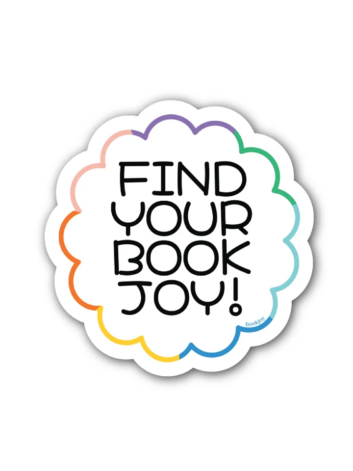 Find Your Book Joy! Die-Cut Sticker product image (1)