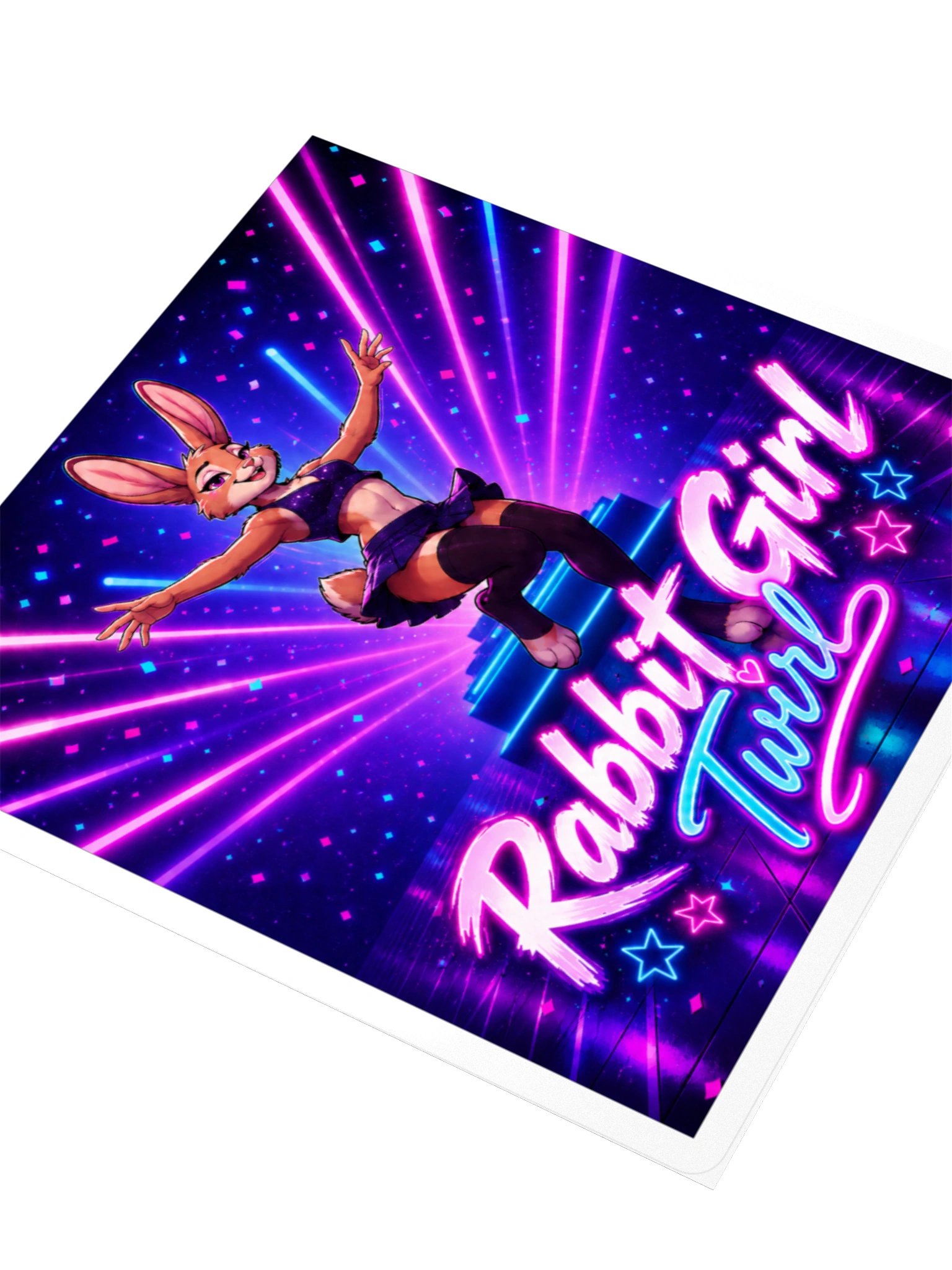 Rabbit Girl Twirl Sticker product image (7)