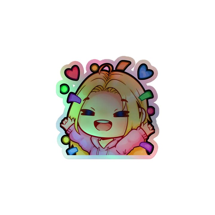 pinxelHype - Holo Sticker product image (1)