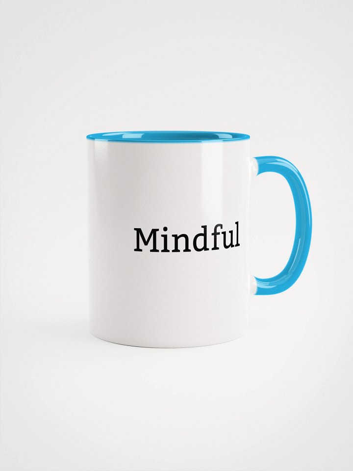 “Mindful” My Vibe Ceramic Mug with Color product image (2)