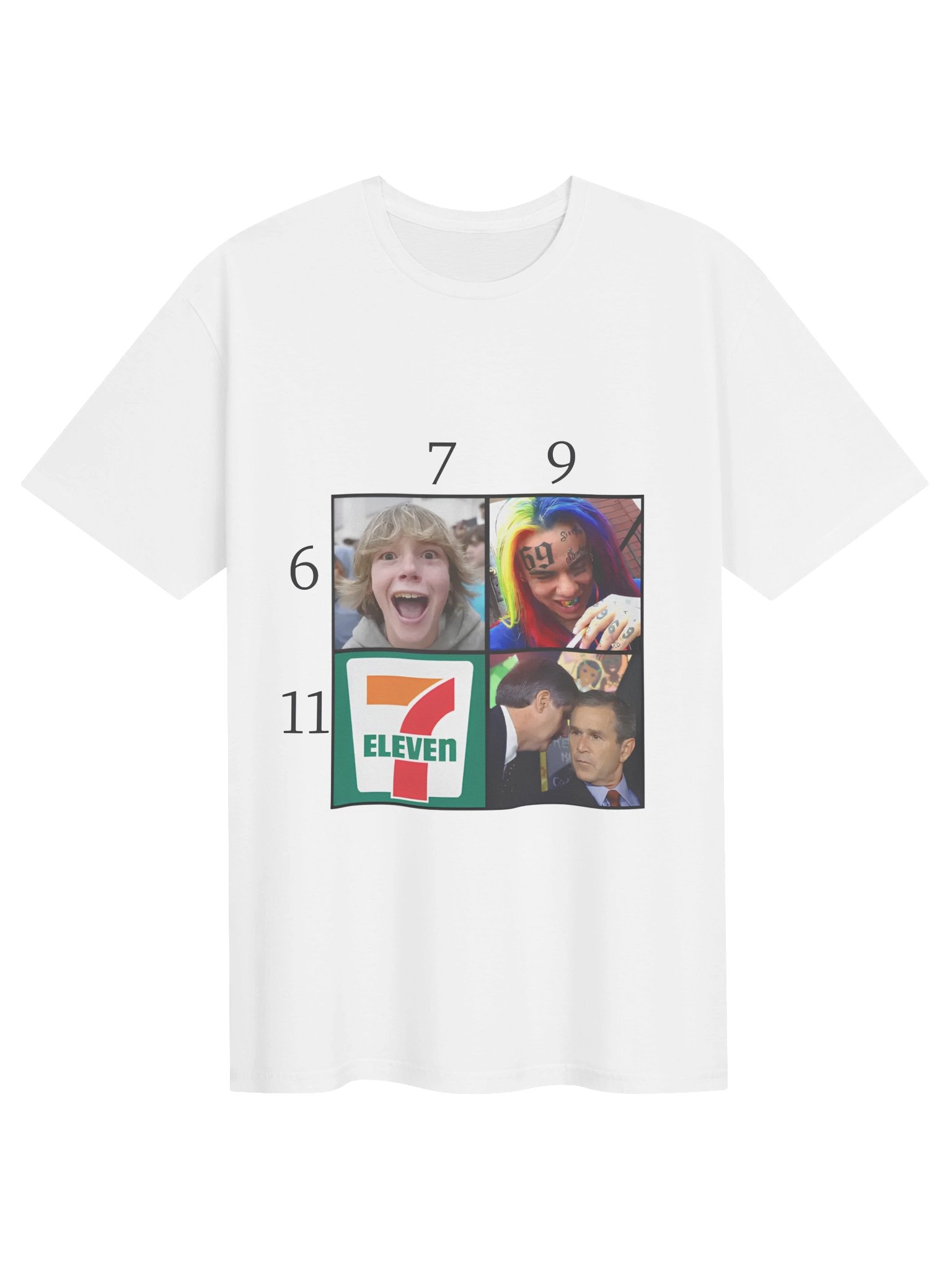 67911 6ix9ine George W Bush Shirt product image (2)