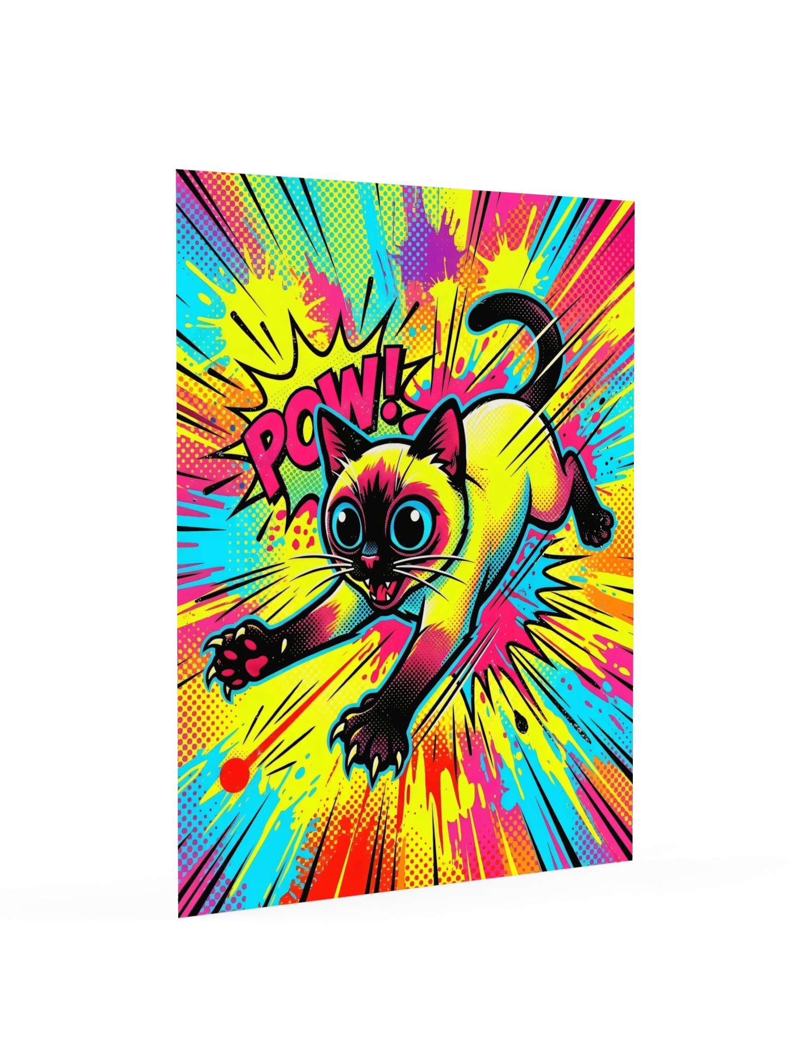 Laser Chase Siamese Poster product image (16)