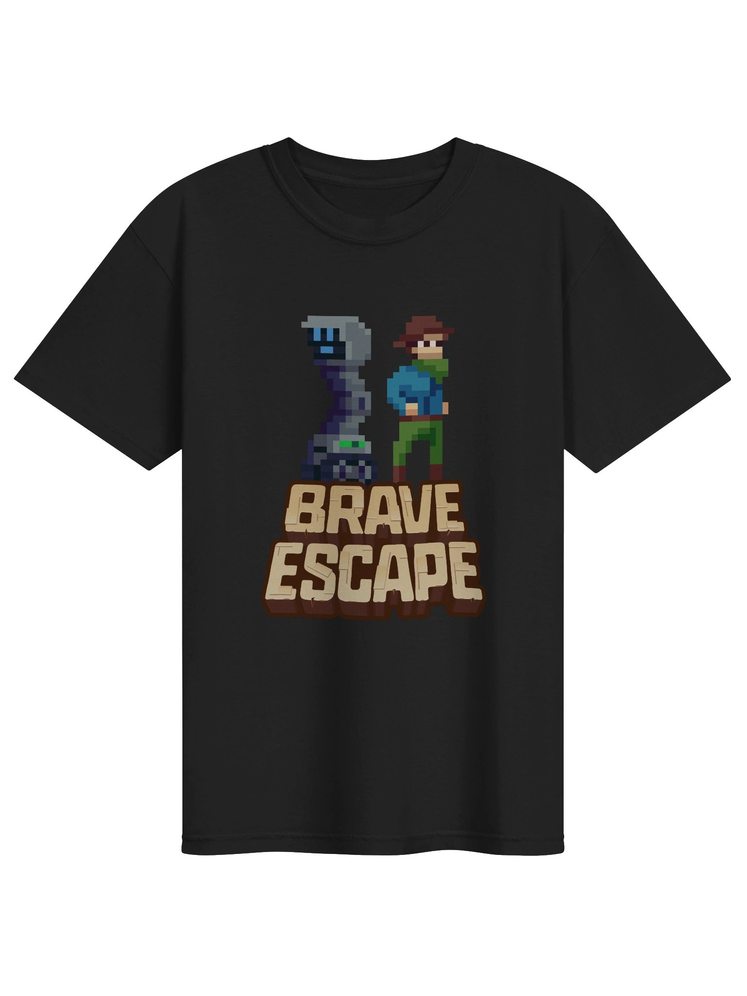 Brave Escape Logo Garment-Dyed Heavyweight T-Shirt product image (1)