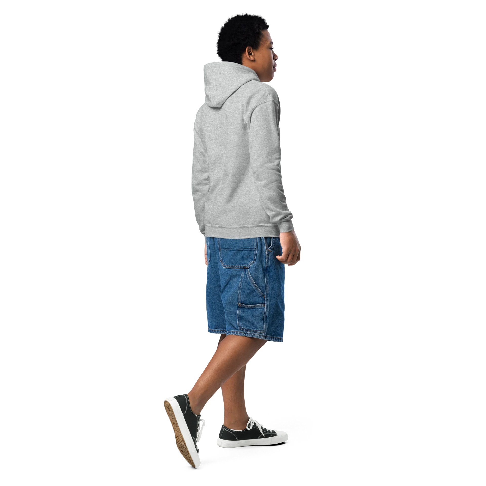 American Football Cat (JUST HERE FOR THESE - touchdown signals) - Unisex Youth Hoodie product image (15)