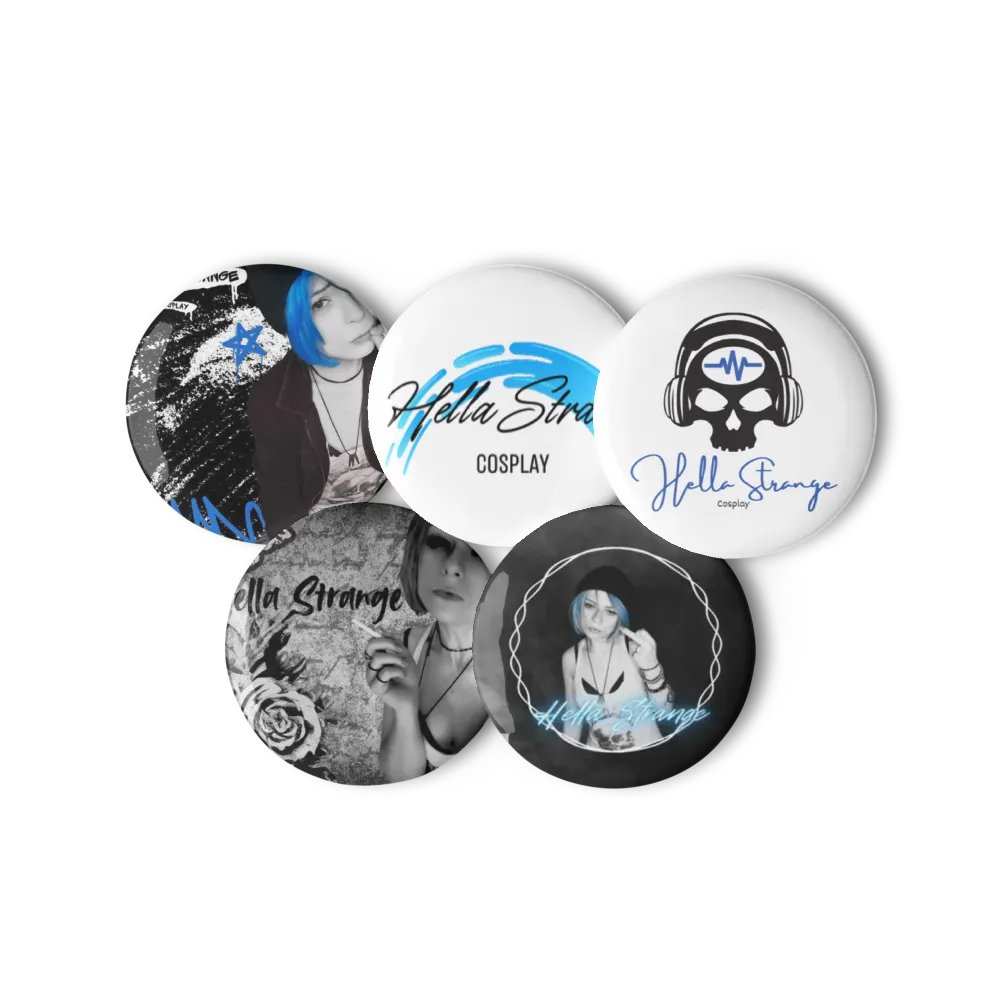Neon Blue Rebel Pin Set product image (11)