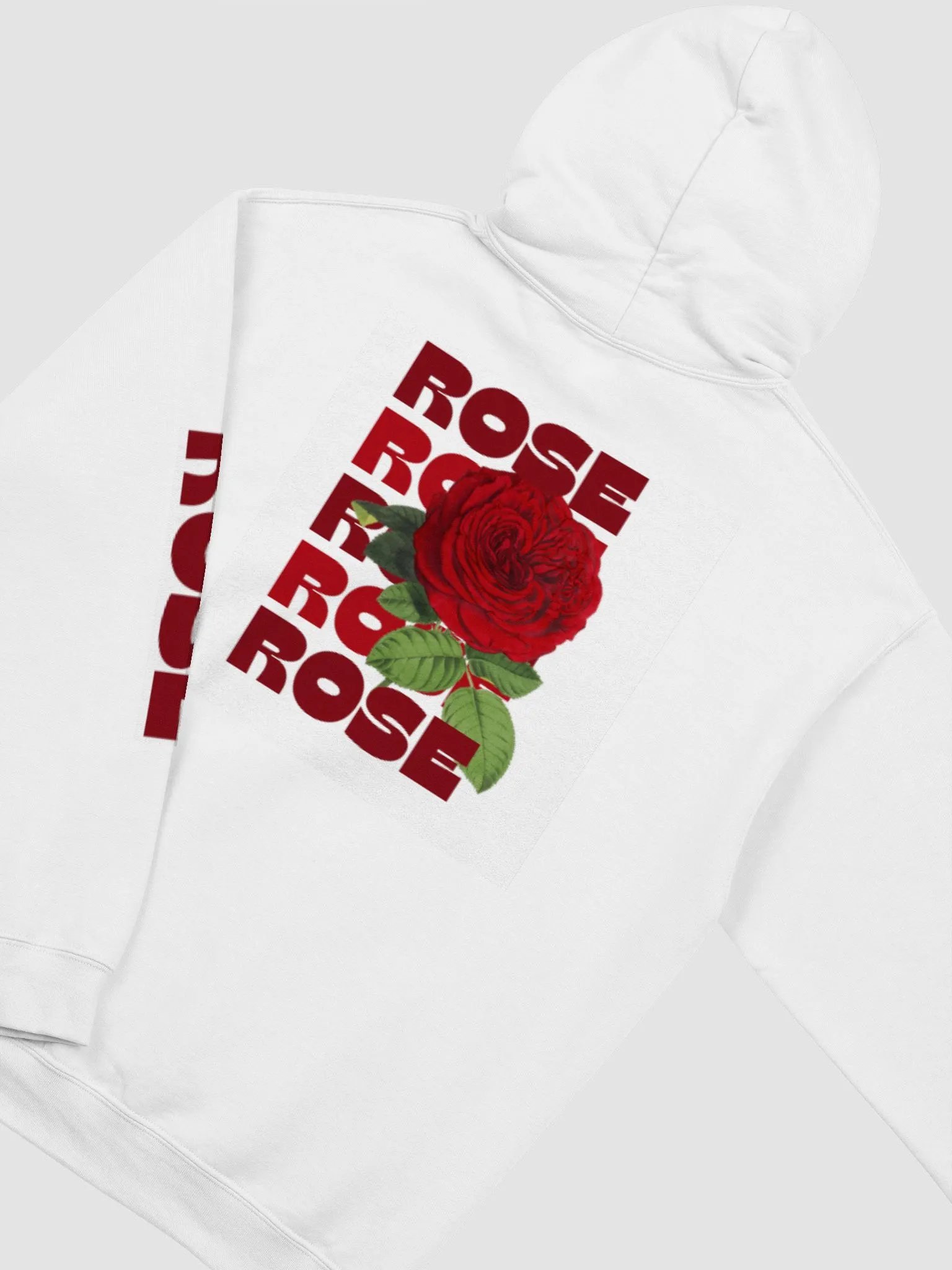 Bold Rose Vertical Hoodie product image (3)