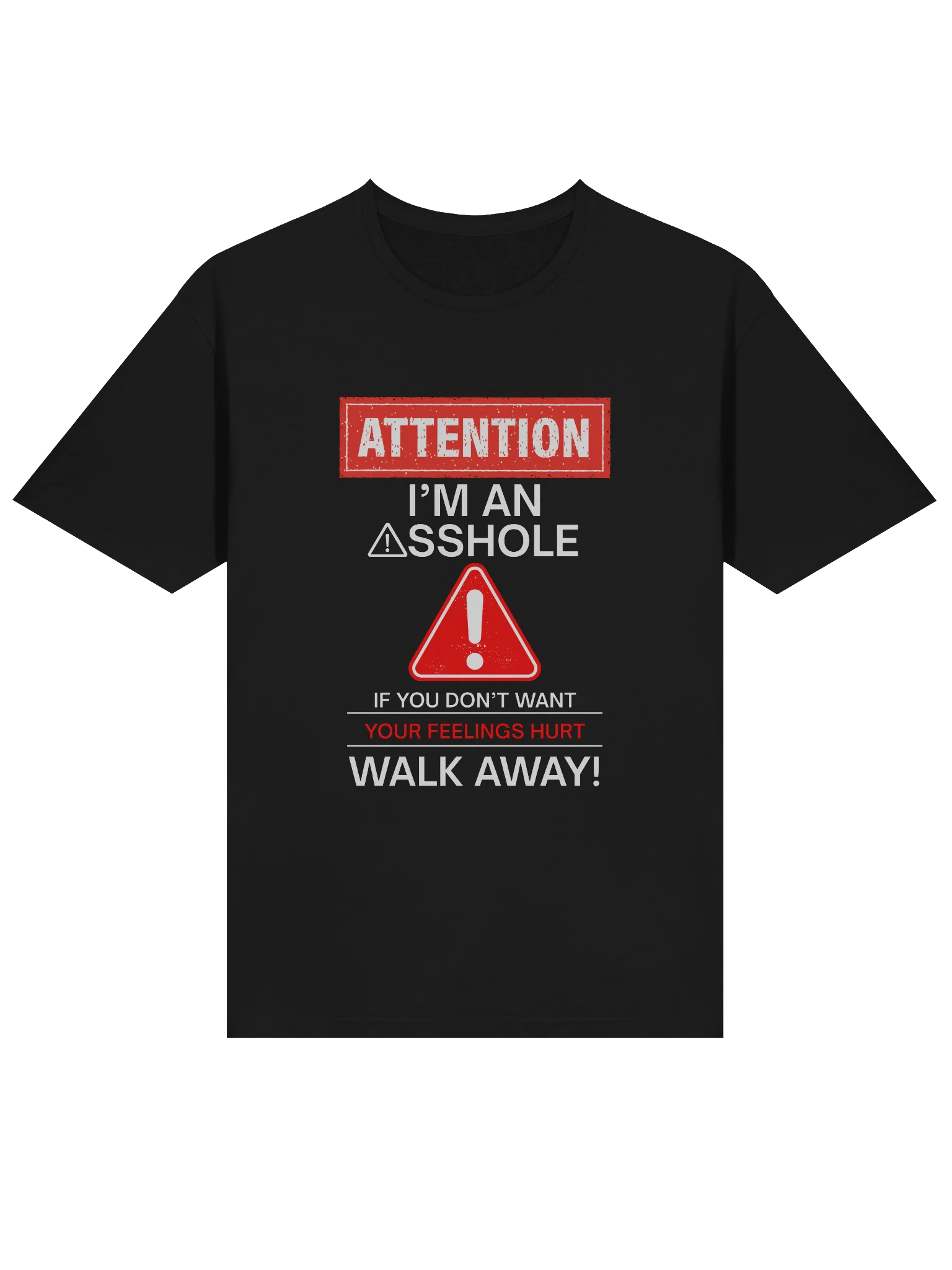 Warning Sign Unisex T-Shirt product image (2)