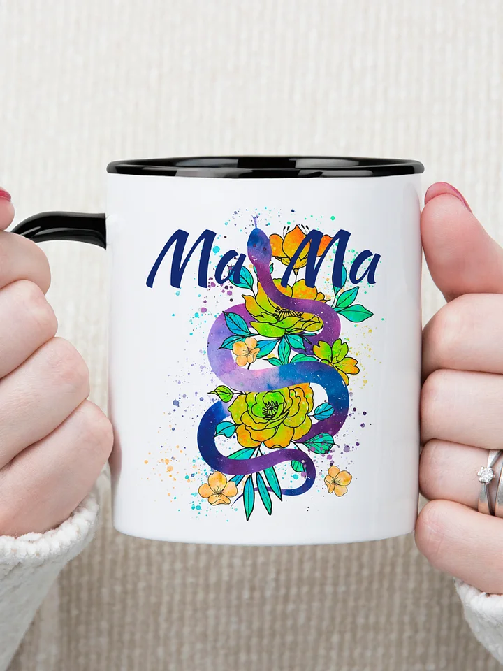 Floral Snake Mug product image (1)