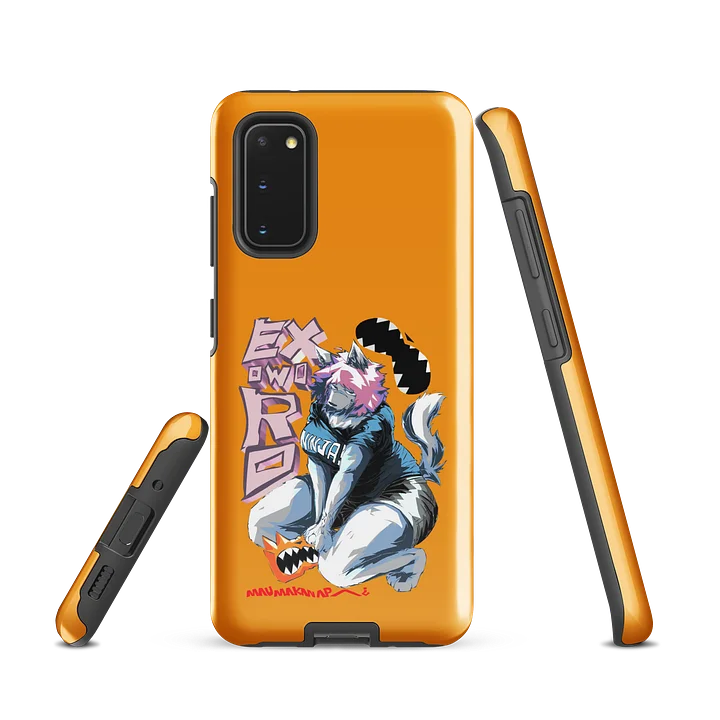Jaya Goodies | Tough Phone Case "EXO'S FAVOURITE" Orange (Samsung Galaxy S) product image (1)