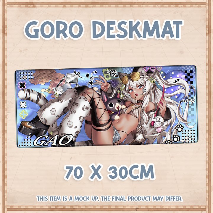 Goro Gaomi Deskmat [PREORDER] product image (1)