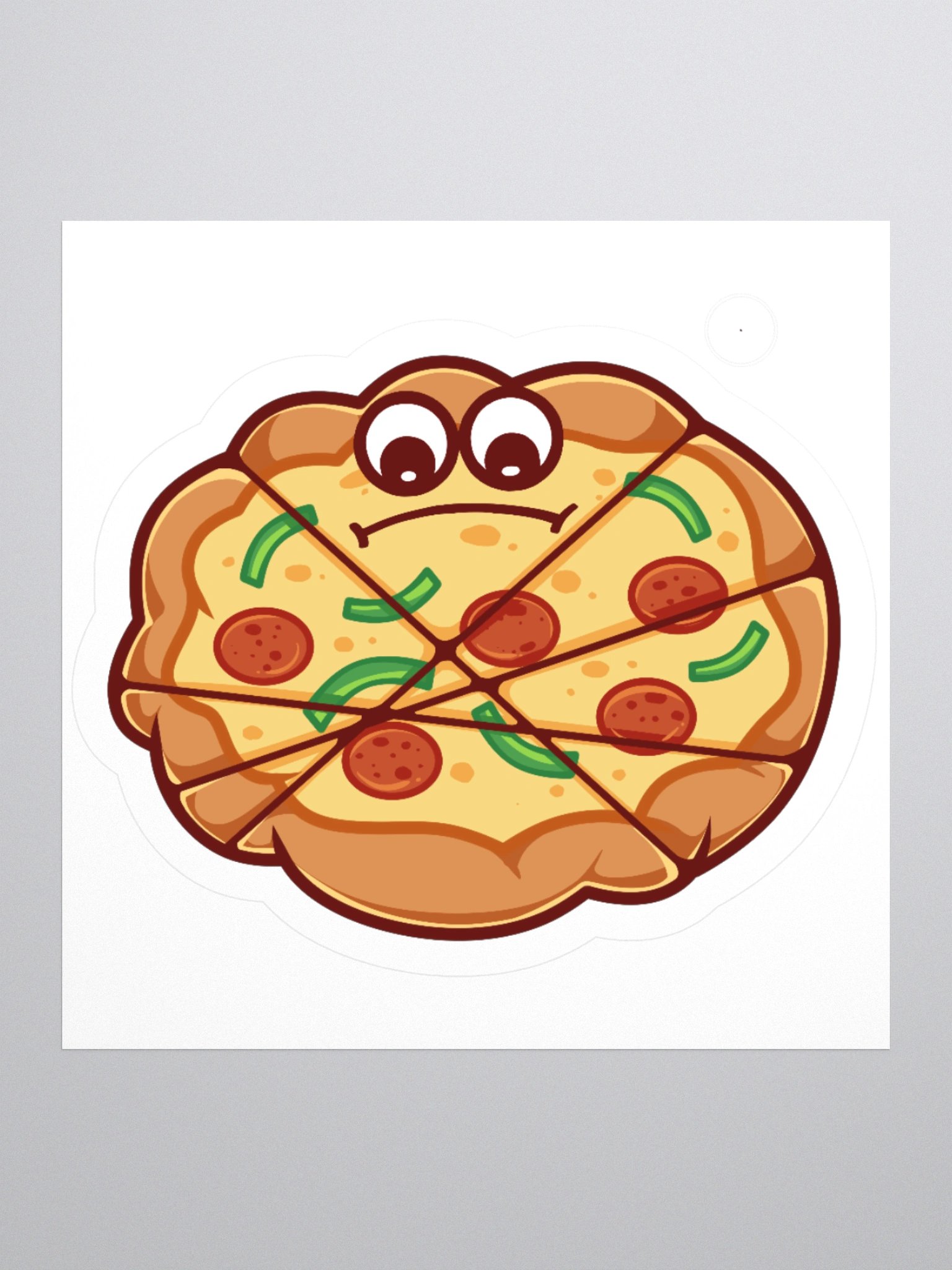 Miscut Pizza Sticker product image (1)