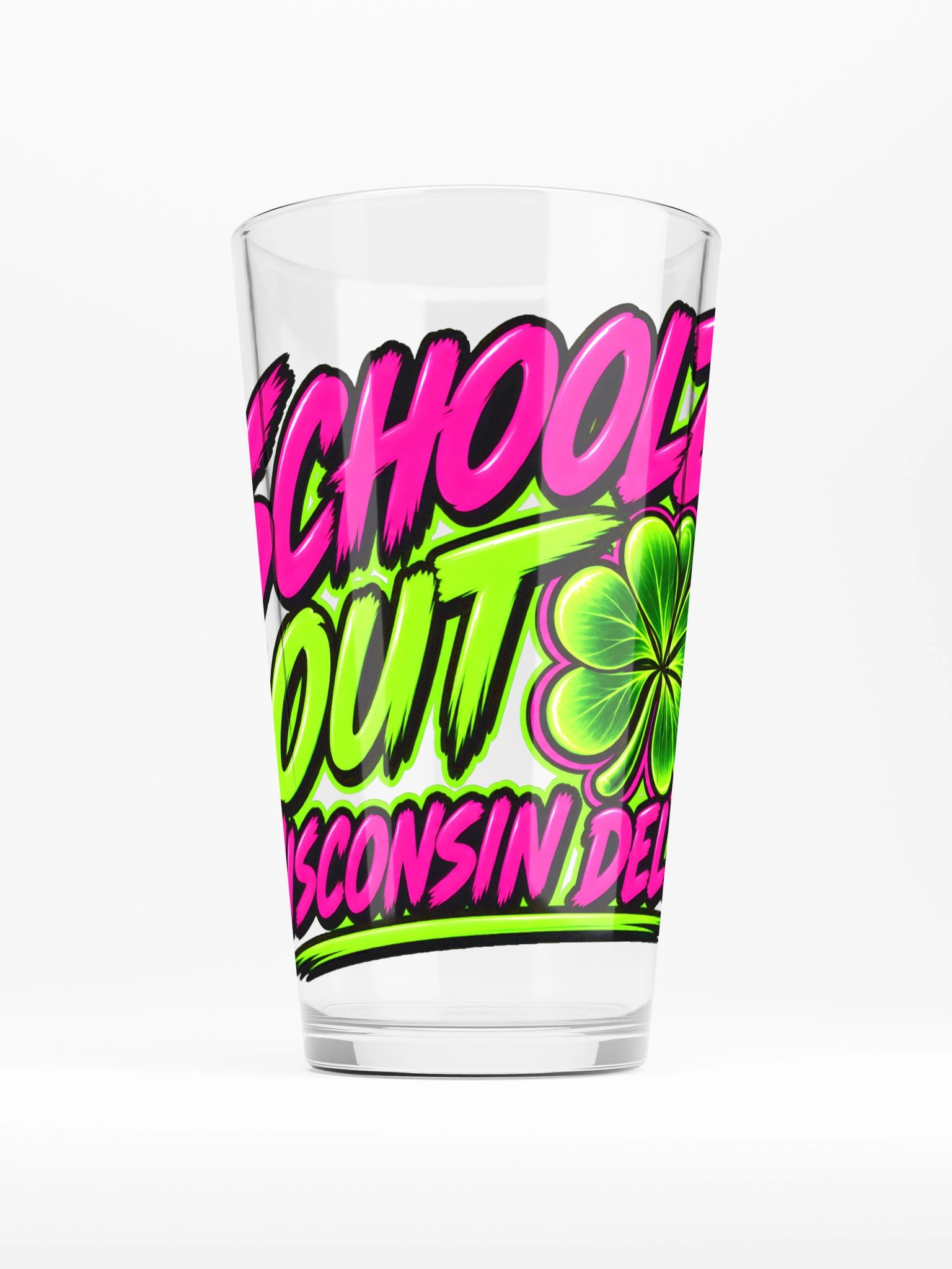 Schoolz Out Wisconsin Dells Pint Glass product image (1)