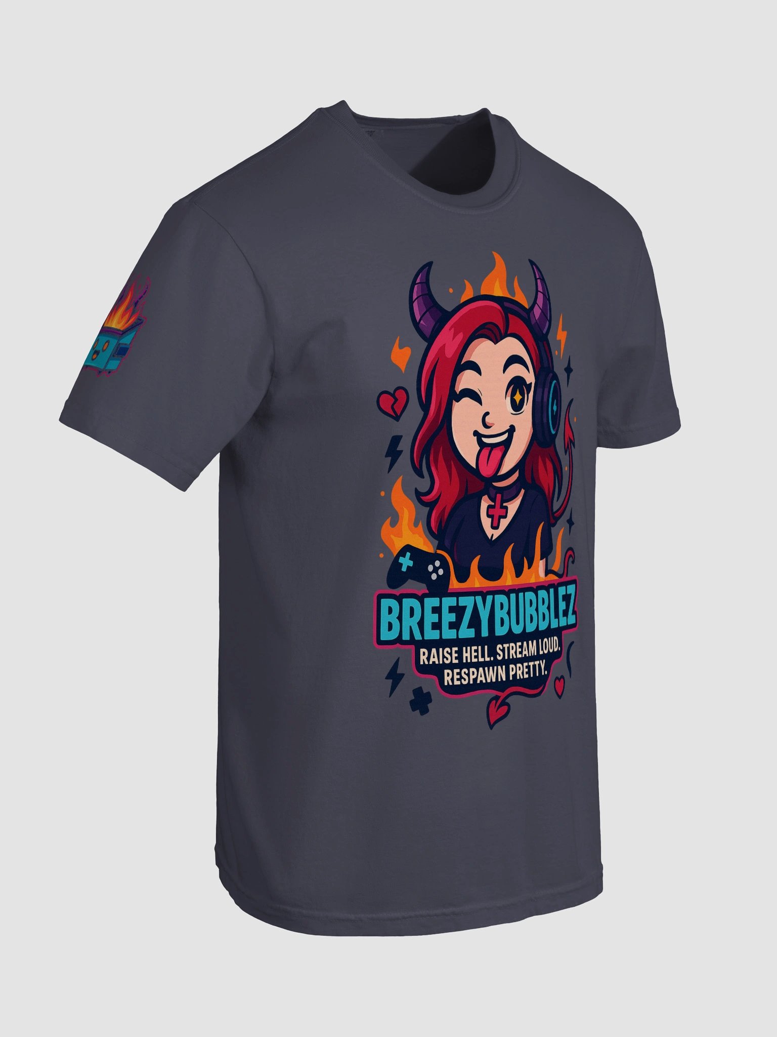 🔥 BreezyBubblez “Raise Hell” Comfort Tee 🔥 product image (90)