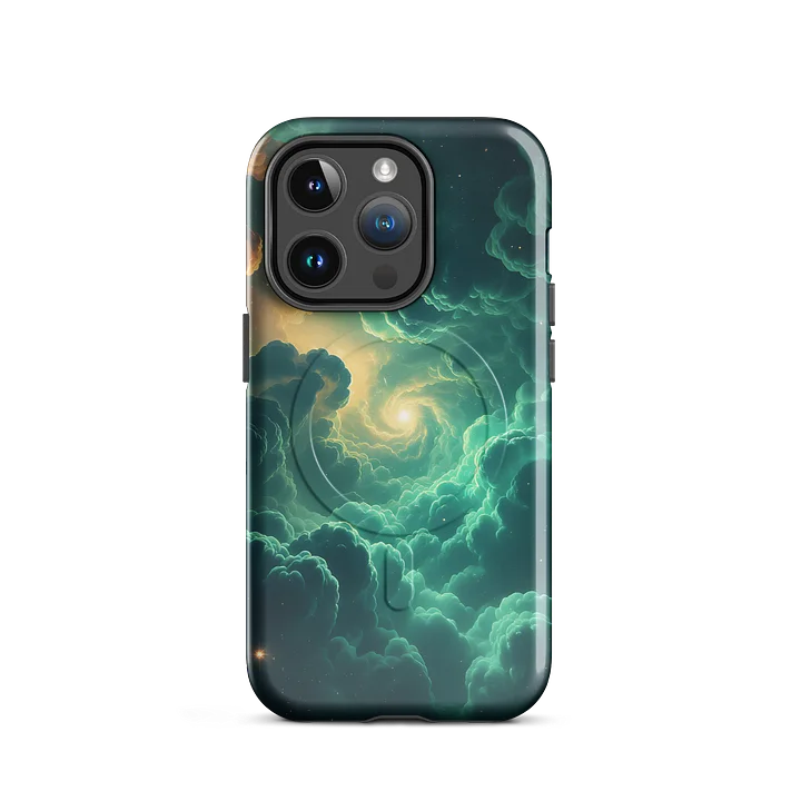 Emerald Green Nebula MagSafe Tough Case product image (19)