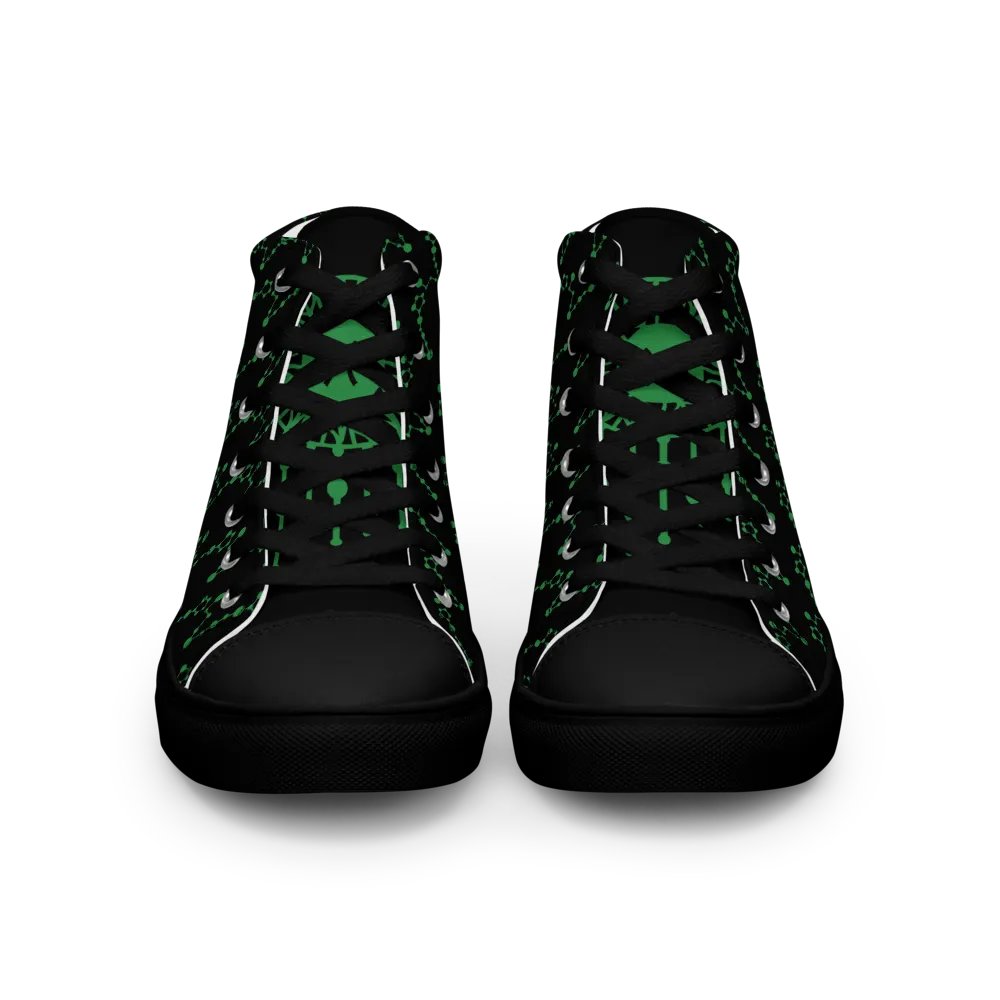 Pisces High Top Canvas Shoes product image (3)