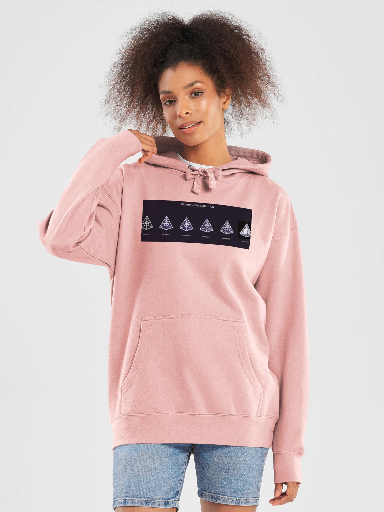 Mt. AMP — The Evolution Hoodie — Pink product image (5)