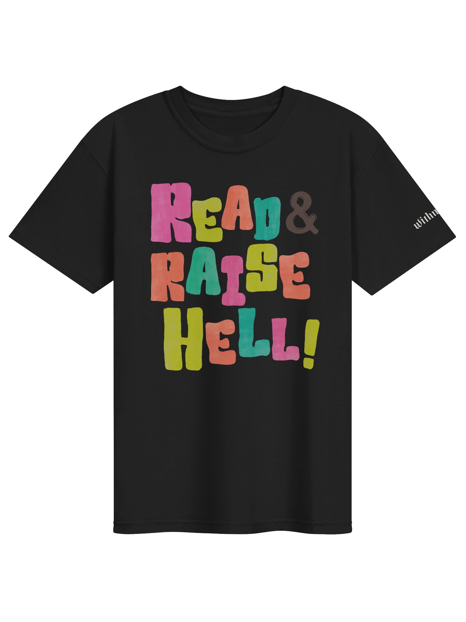 read & raise hell tee product image (1)