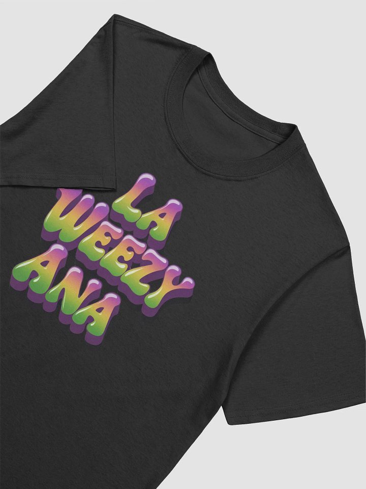 LA WEEZY ANA Gradient Cartoon T-Shirt product image (2)