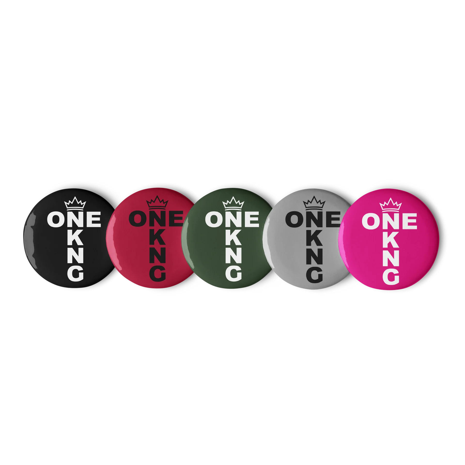 ONE KING Royal Cross Pin Buttons Set product image (2)