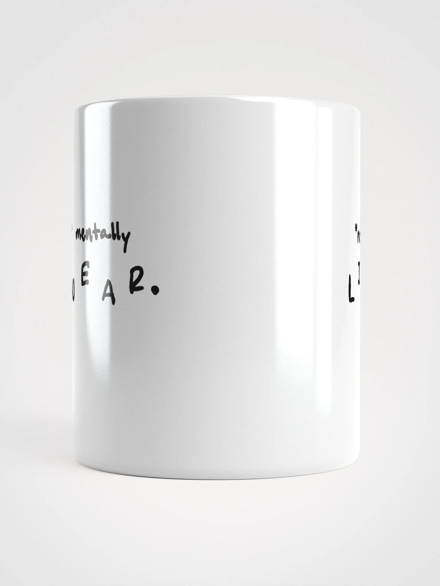 *not* mentally linear Ceramic Mug product image (5)