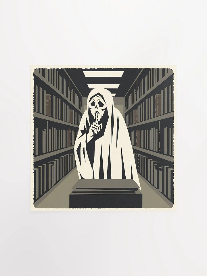 The Archivist of Silence: A Phantom’s Vigil in the Halls of Forgotten Knowledge product image (4)