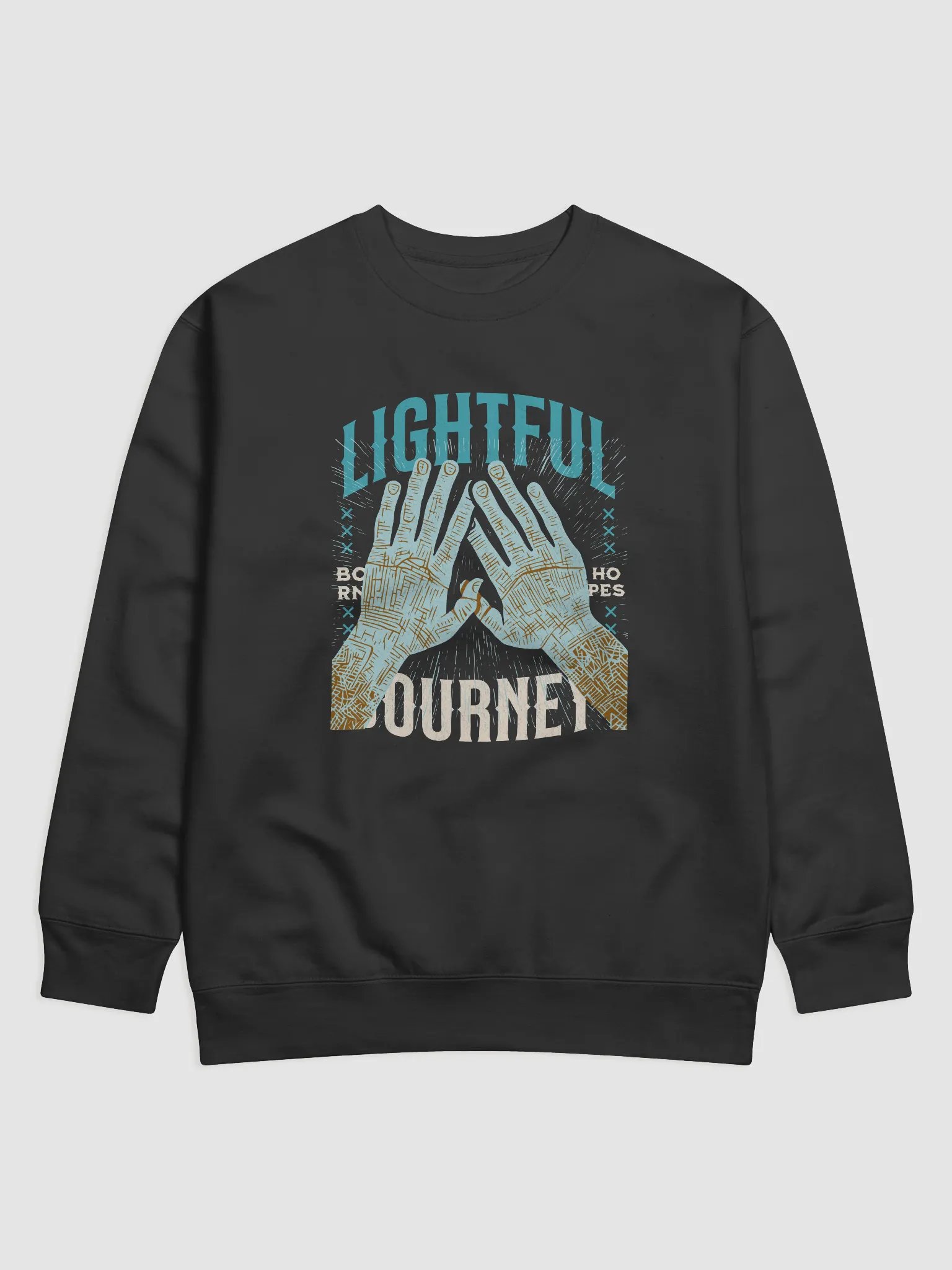 Delightful Discourse Triangular Hands Premium Sweatshirt product image (1)