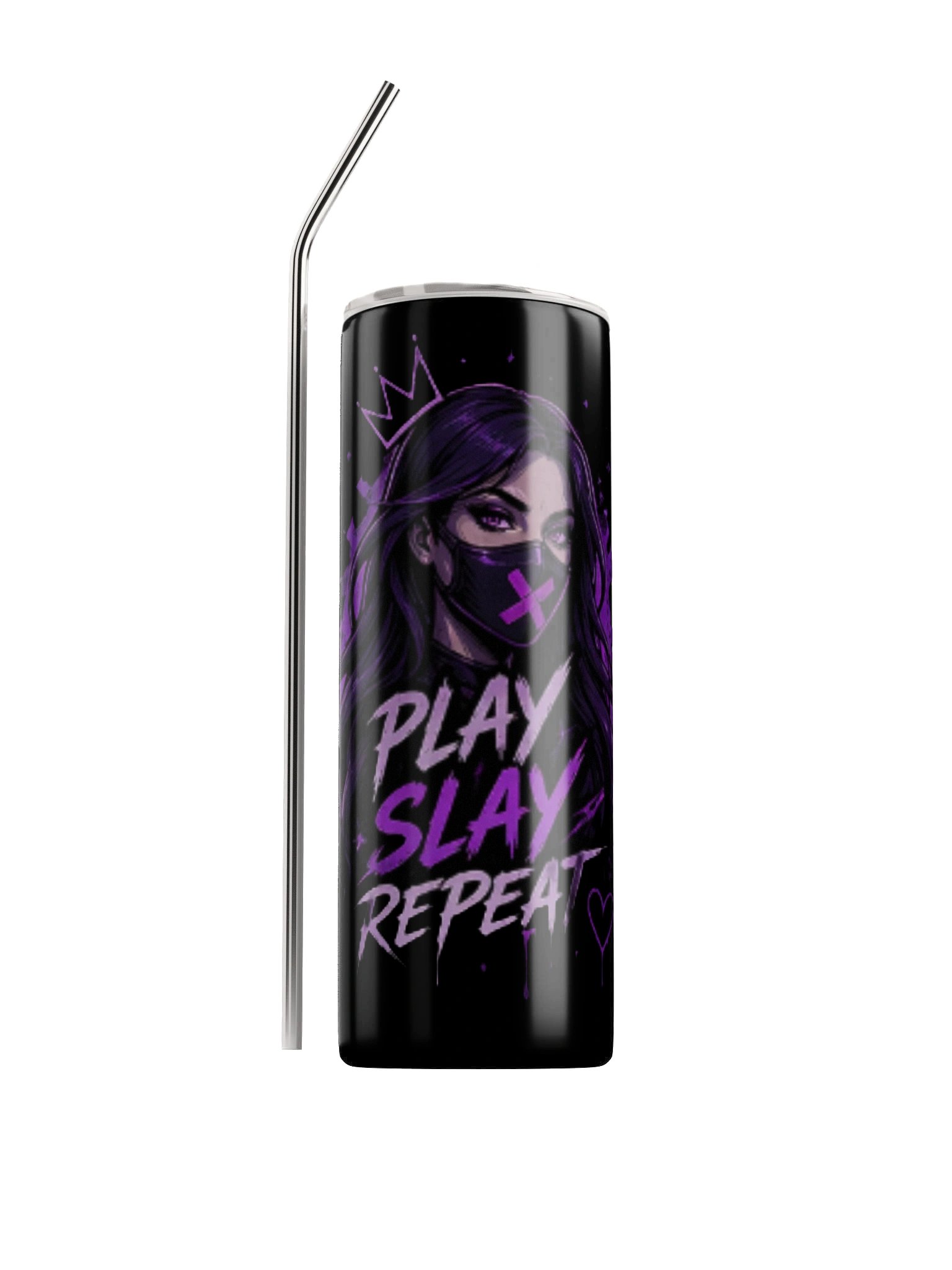 Royalty Play + Slay Collection Stainless Steel Tumbler product image (1)