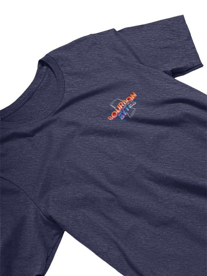 Bourbon Bytes Left Chest Logo Unisex Tee product image (2)